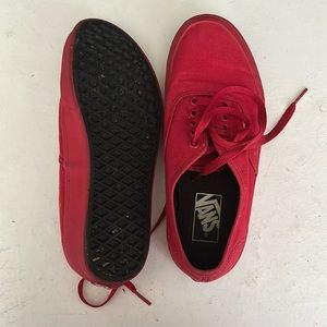 Red Vans
